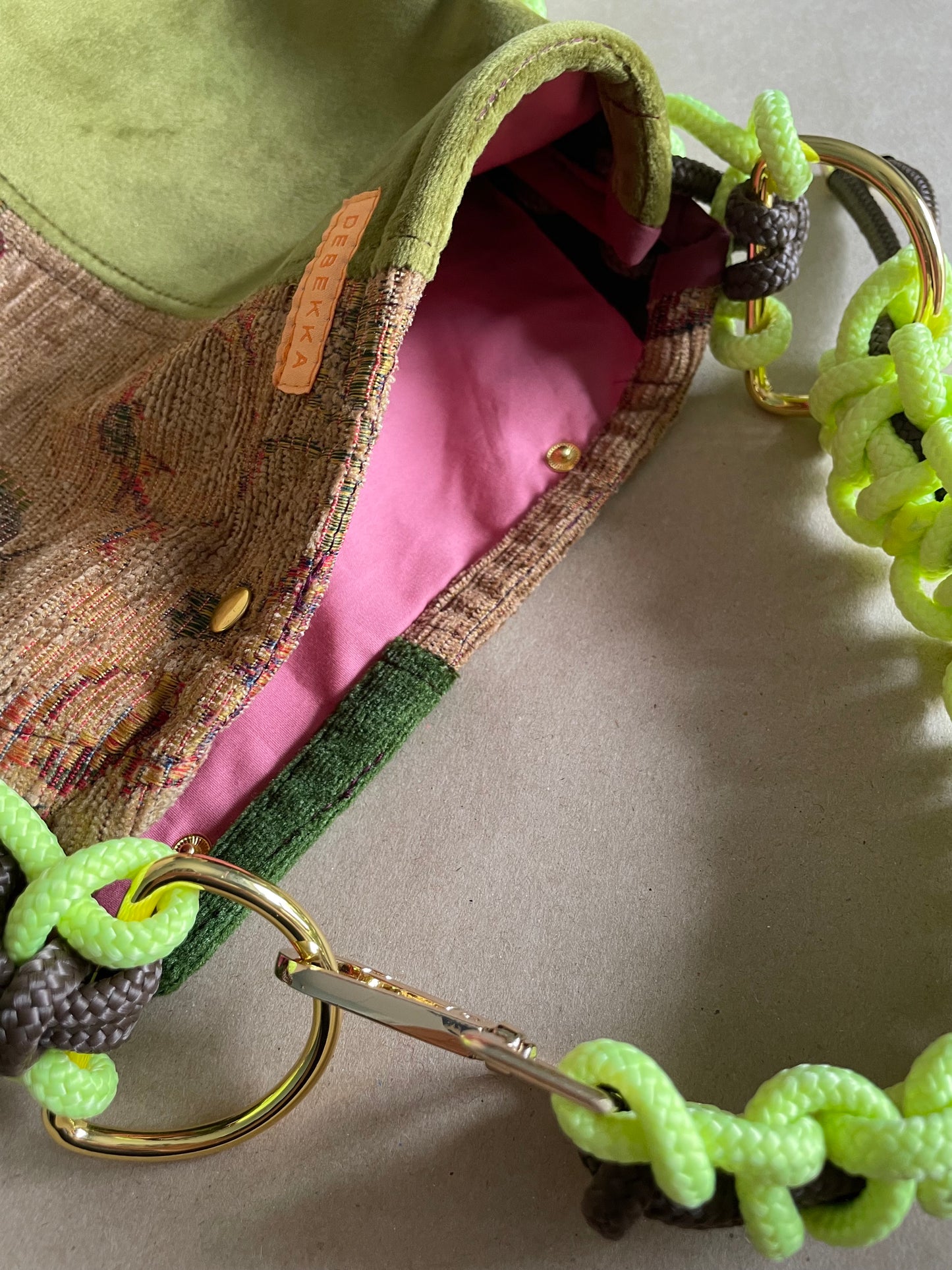Waste knot, Want knot- Neon Moss