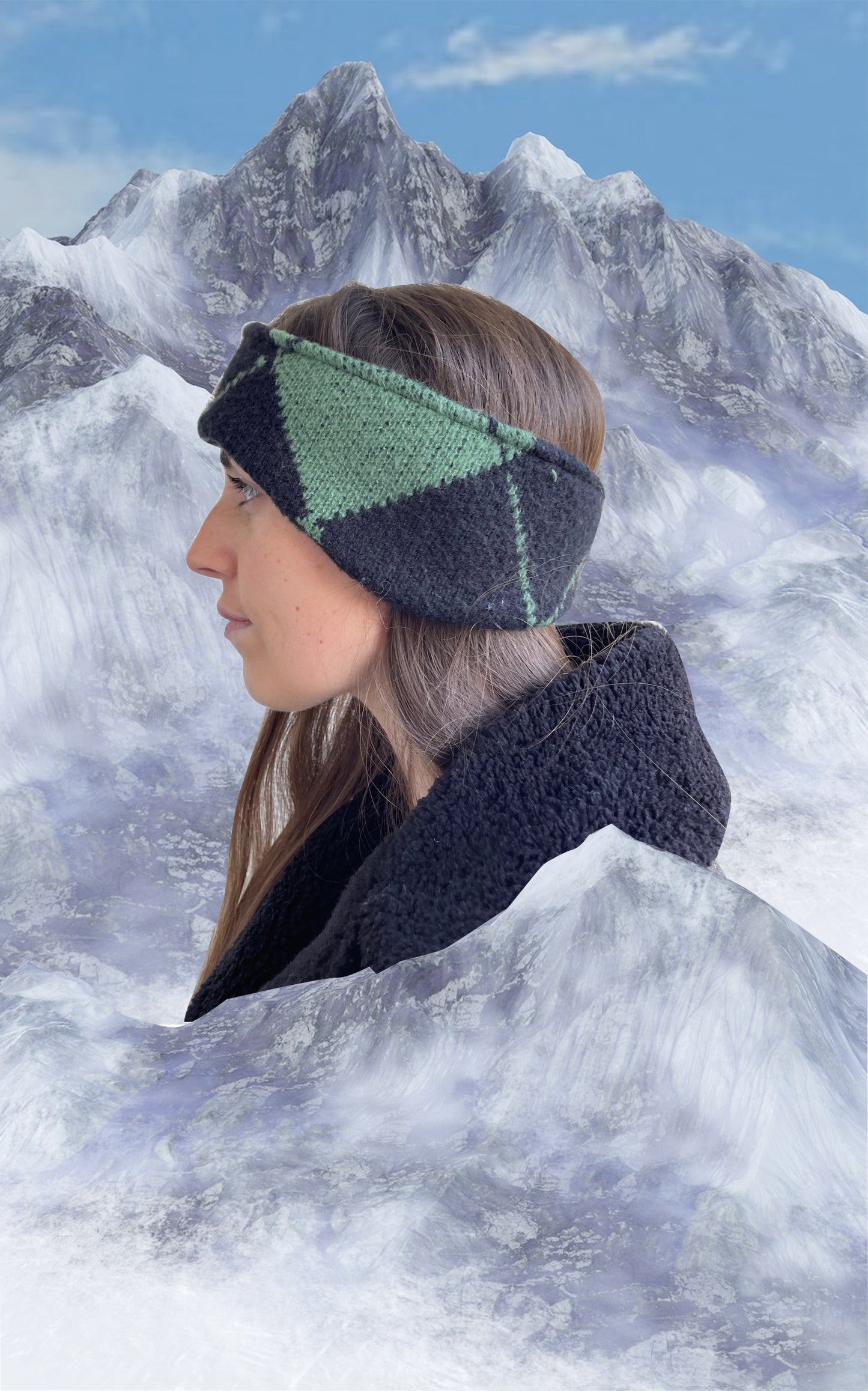 Green with Envy - Ear Warmer