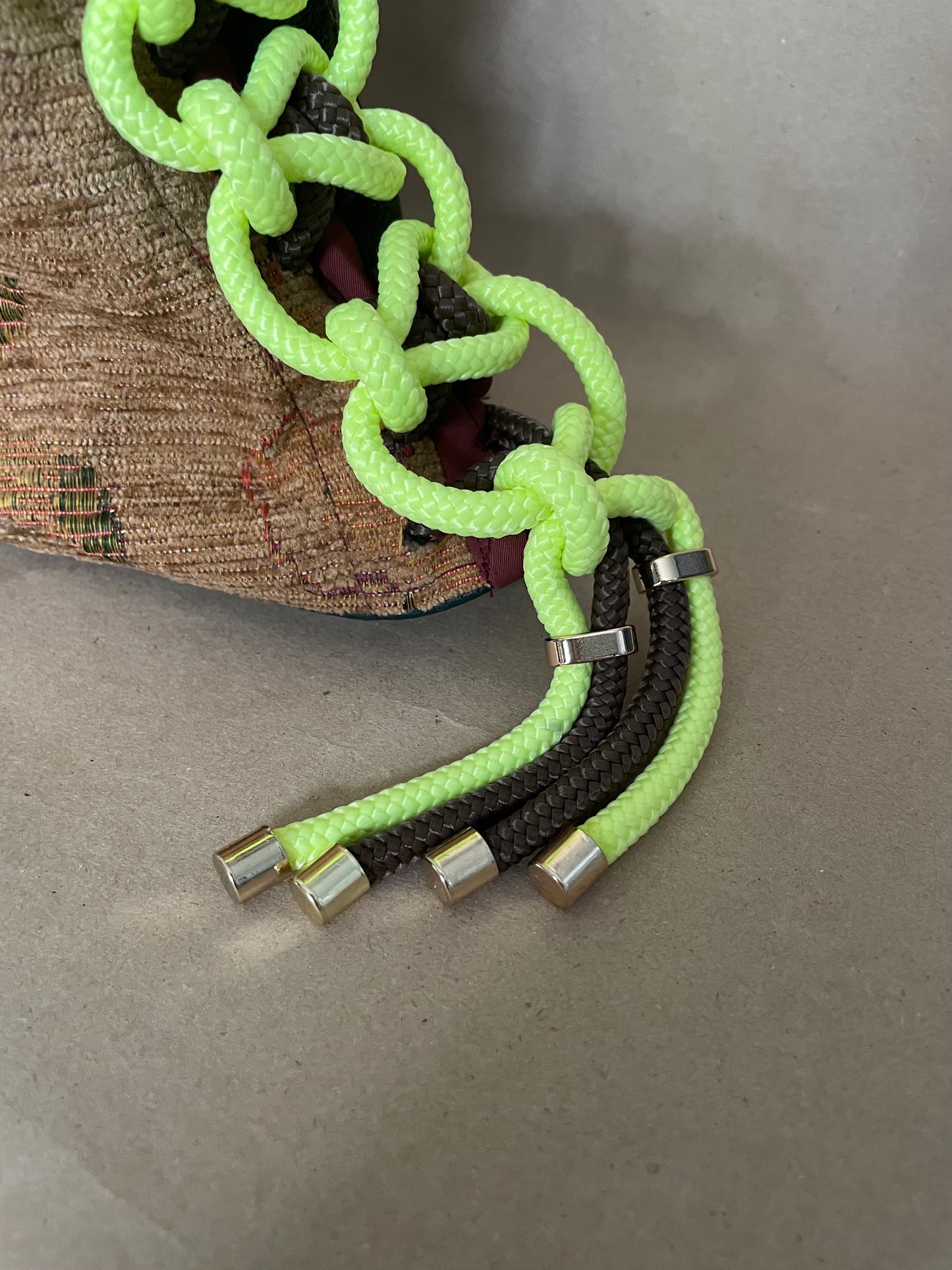 Waste knot, Want knot- Neon Moss