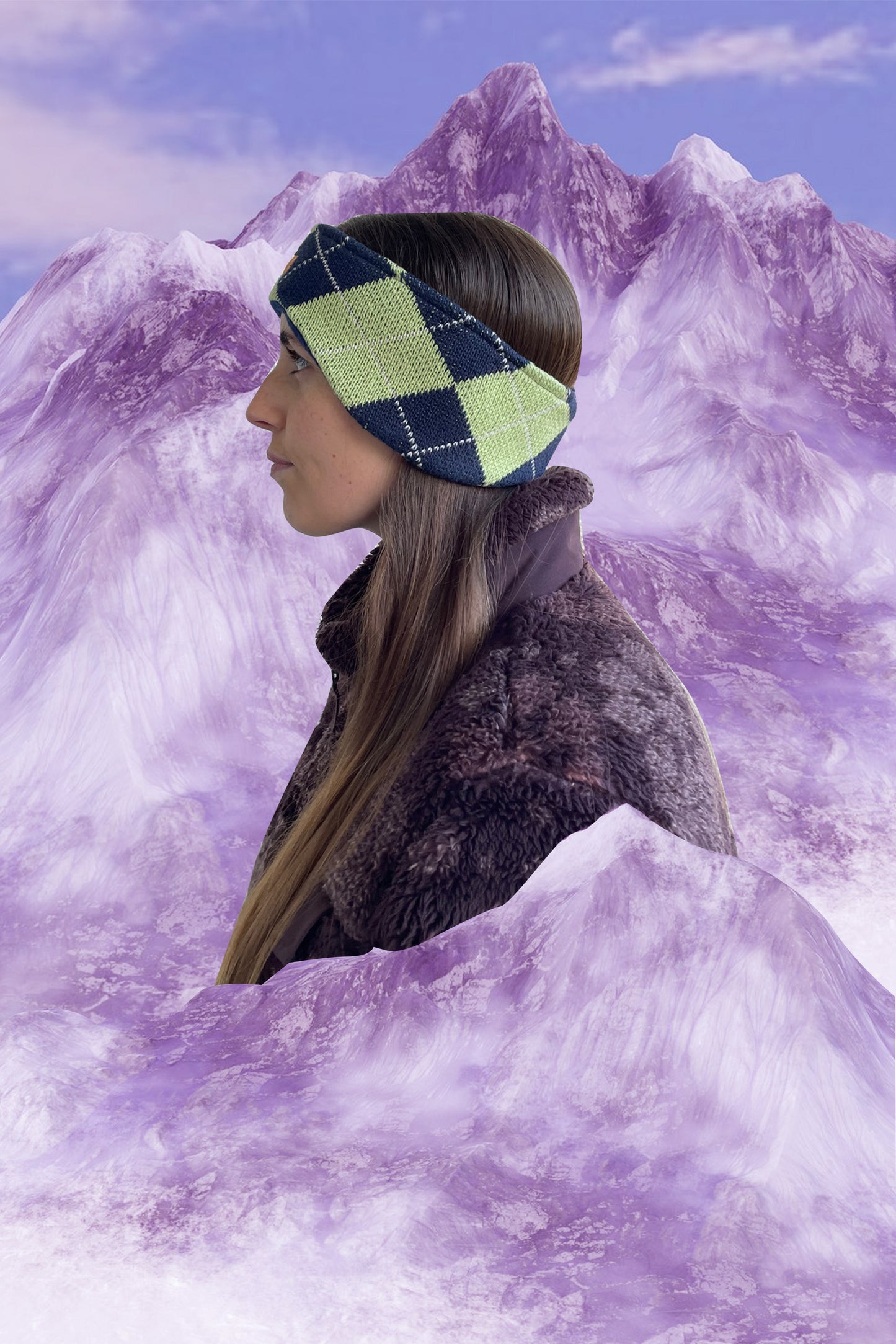 Two-Tone Check Mate - Ear Warmer